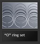 'O' ring set